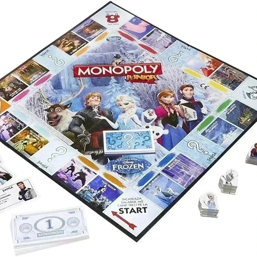 Monopoly Junior Game Frozen Edition - Picture 2 of 2